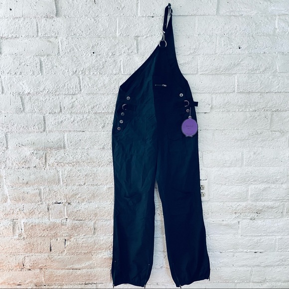 Gypsy jeans pants with a tie black new size L - Picture 1 of 4